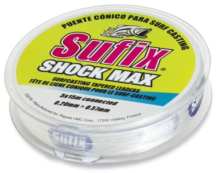 Sufix Shock Max 5×15 m čirý