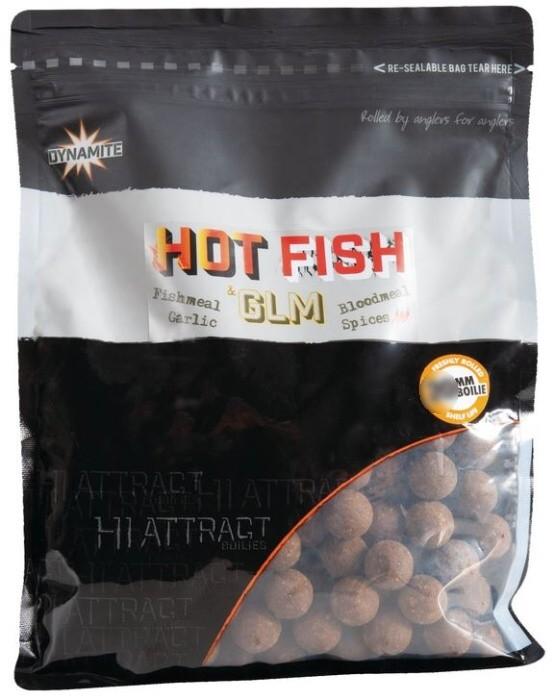 Dynamite Baits Boilies Hot Fish&GLM 26 mm 1 kg