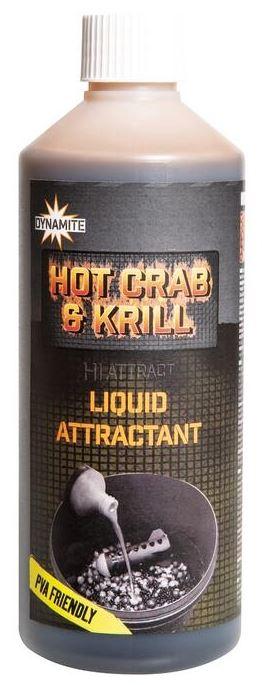 Dynamite Baits Liquid Attractant Hot Crab&Krill 500 ml