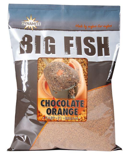 Dynamite Baits Groundbait Big Fish River Chocolate Orange 1,8 kg